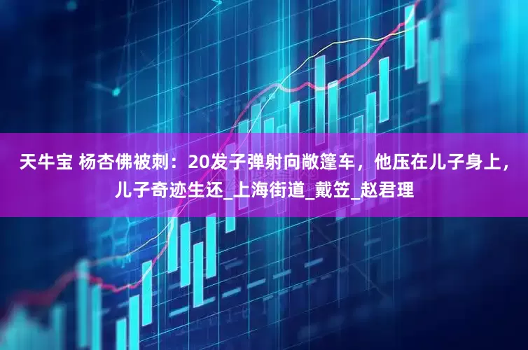 天牛宝 杨杏佛被刺：20发子弹射向敞篷车，他压在儿子身上，儿子奇迹生还_上海街道_戴笠_赵君理