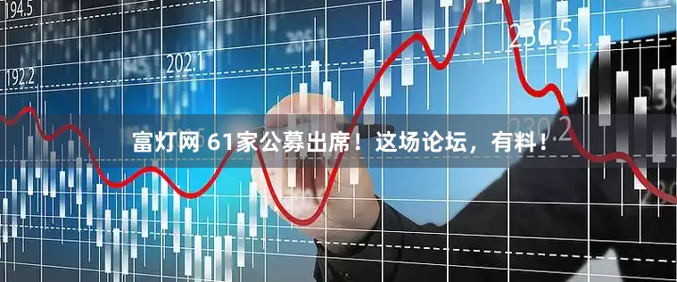 富灯网 61家公募出席！这场论坛，有料！