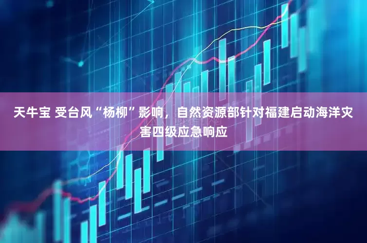 天牛宝 受台风“杨柳”影响，自然资源部针对福建启动海洋灾害四级应急响应